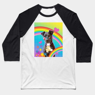 hippie dog Baseball T-Shirt